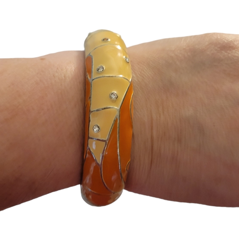 Sequin Nordstrom Enameled Hinged Bracelet